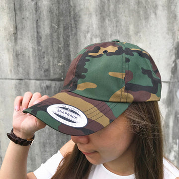 YP Classics® Dad Cap 6245CM (Green Camo)