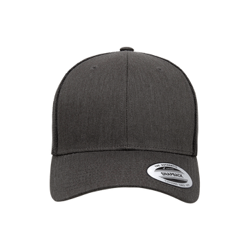 YP Classics® Retro Trucker Cap 6606 (Dark Heather)