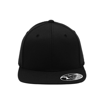 Flexfit 110F ONE TEN Snapback Cap (Black)