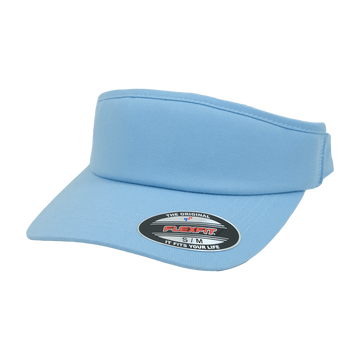 Flexfit® Wooly Combed Visor 8777 (Carolina Blue)