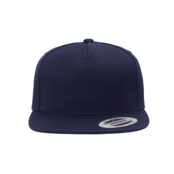 YP Classics® Premium 5-Panel Snapback Cap 5089M (Navy)