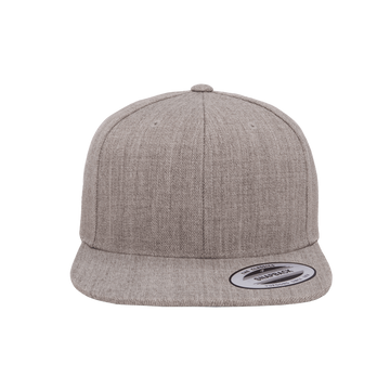 YP Classics® Premium Snapback Cap 6089M (Heather Grey)