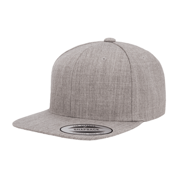 YP Classics® Premium Snapback Cap 6089M (Heather Grey)