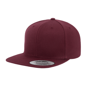 YP Classics® Premium Snapback Cap 6089M (Maroon)