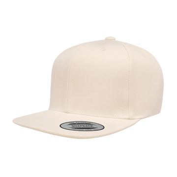 YP Classics® Premium Snapback Cap 6089M (Natural)