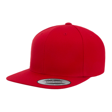 YP Classics® Premium Snapback Cap 6089M (Red)