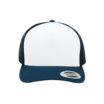 YP Classics® Trucker Cap 6005FWB  (Navy/White/Navy)