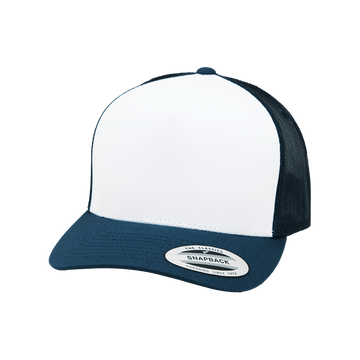 YP Classics® Trucker Cap 6005FWB  (Navy/White/Navy)