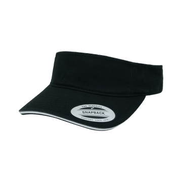 YP Classics® Sandwich Visor 8888SV (Black/White)