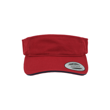 YP Classics® Sandwich Visor 8888SV (Red/Navy)